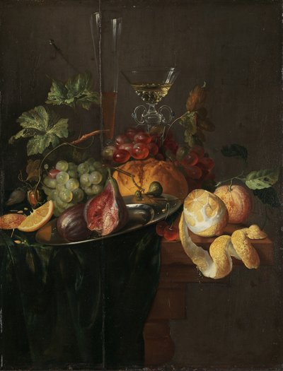 ノルウェー語  フルーツとワイン フルーツとワイン 作： Jan Davidsz. de Heem
