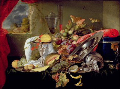 静物 作： Jan Davidsz de Heem
