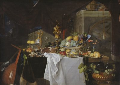 静物、1640 作： Jan Davidsz de Heem