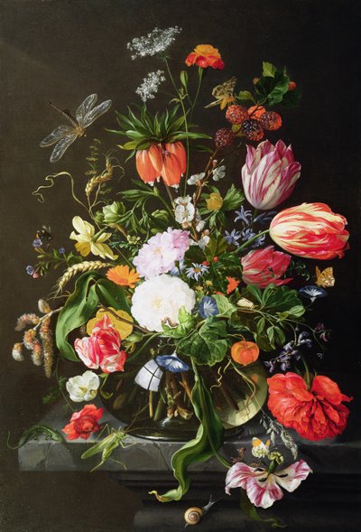 花の静物 作： Jan Davidsz de Heem
