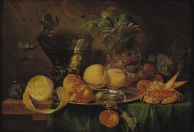 ローマーとの静物 作： Jan Davidsz de Heem