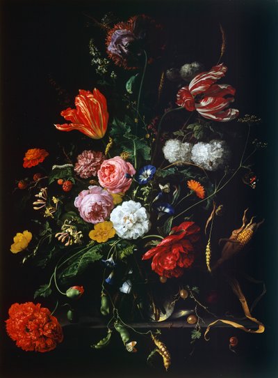 静止画 作： Jan Davidsz de Heem