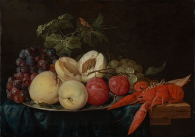 果物とロブスターの静物 作： Jan Davidsz. de Heem
