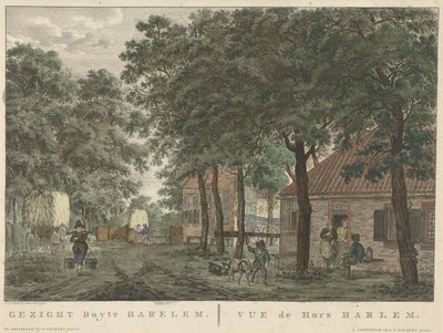 ハールレムの外を見る Face buyte Harlem / vue de Hors Harlem (オブジェクトのタイトル) 作： Jan Evert Grave
