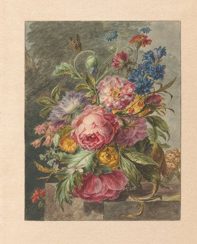 花のある静物 作： Jan Evert Morel (I)