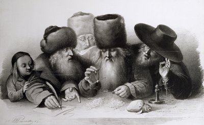 急いでいる憶測、ワルシャワ、1841 作： Jan Feliks Piwarski