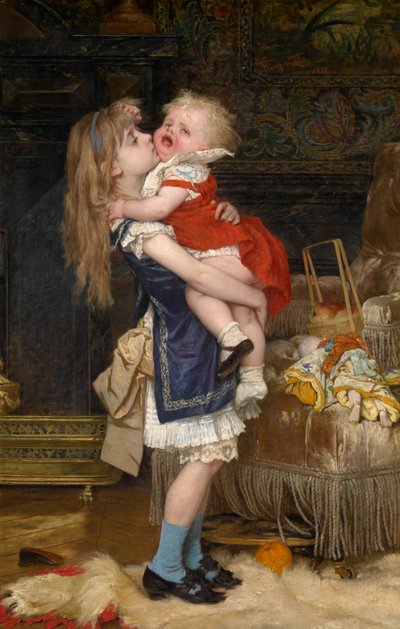Inconsolável (óleo sobre tela) 作： Jan Frans Verhas
