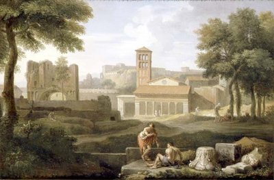 チボリの眺め 作： Jan Frans van Bloemen