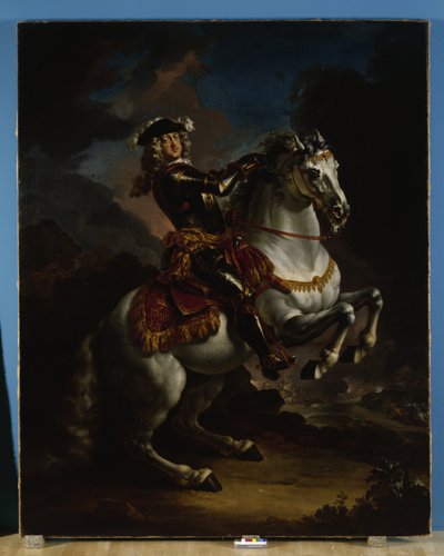 馬に乗った選帝侯ヨハン・ヴィルヘルム・フォン・プファルツ＝ノイブルク 作： Jan Frans van Douven