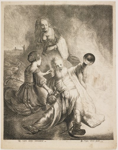 ロットと彼の娘、1631 作： Jan Georg van Vliet
