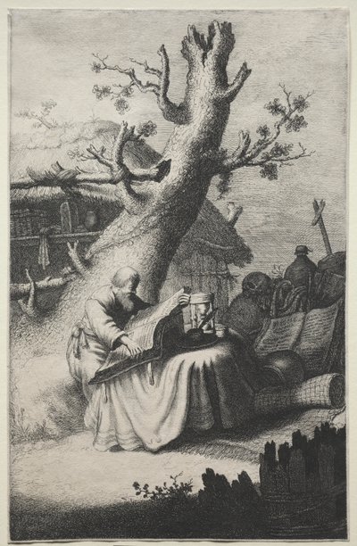 聖ジェローム 作： Jan Georg van Vliet