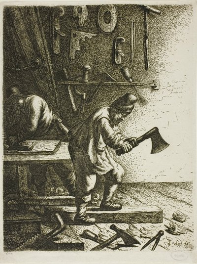 カーペンター 作： Jan Georg van Vliet