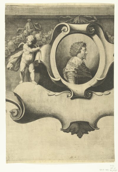 ブレダ包囲戦（フレデリック・ヘンドリックの肖像画の葉）、1637年 作： Jan Gerritsz. van Bronckhorst