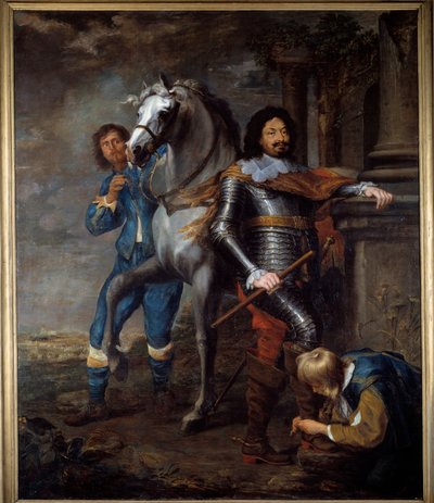 オッタビオ・ピッコロミーニ将軍（1599-1656） ヤン・ファン・ブロンクホルスト（1603-1662）の絵画 17世紀 日2,72x2,37 m バイヨンヌ、ボナ美術館 作： Jan Gerritsz. van Bronckhorst