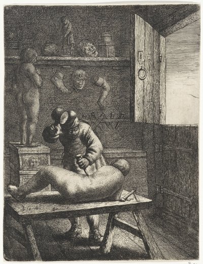 彫刻家 職業（シリーズタイトル） 作： Jan Gillisz. van Vliet