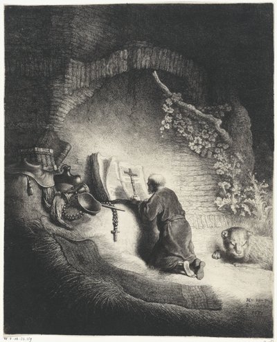 H.ゲベドのヒエロニムス 作： Jan Gillisz. van Vliet