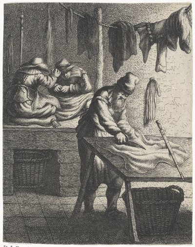 テーラー 職業（シリーズタイトル） 作： Jan Gillisz. van Vliet