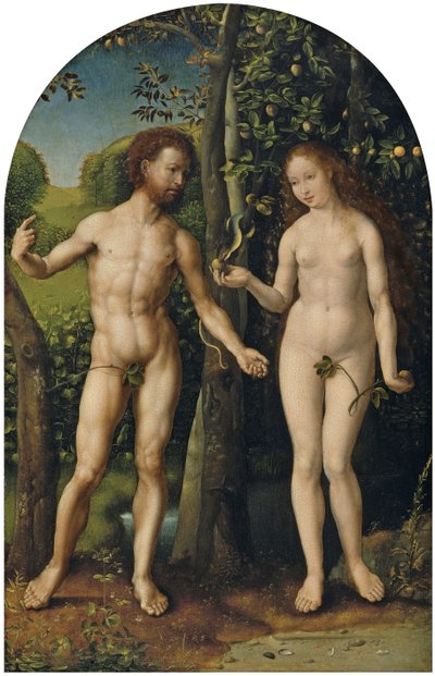 アダムとイブ 作： Jan Gossaert