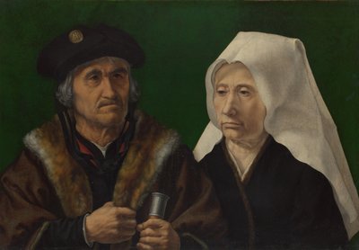 老夫婦c。 1520 作： Jan Gossaert
