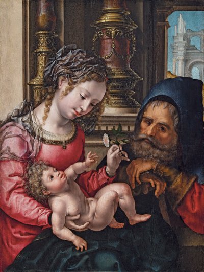 聖家族 作： Jan Gossaert