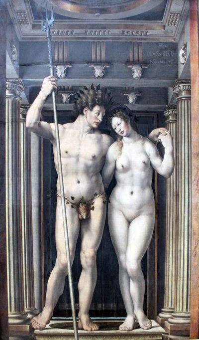 海王星とホスト 作： Jan Gossaert