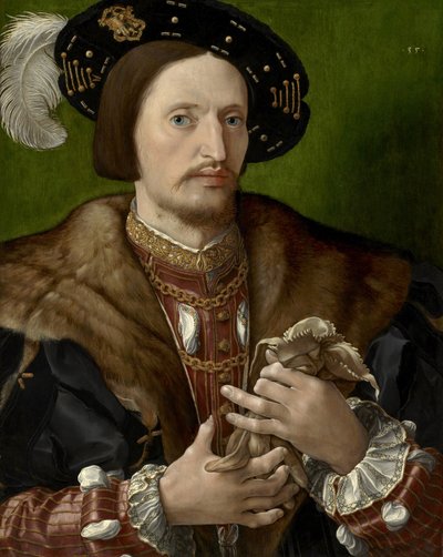 紳士の肖像、1530年頃 作： Jan Gossaert