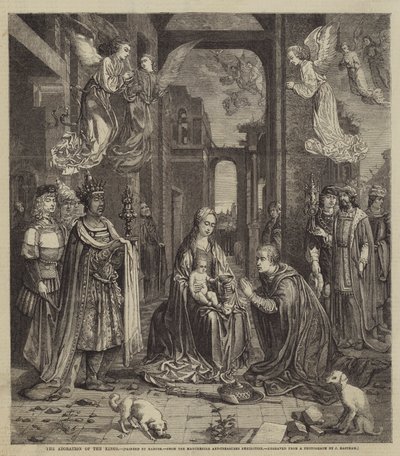王たちの礼拝 作： Jan Gossaert