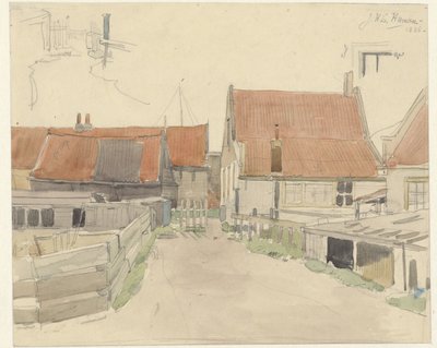 アムステルダムのヴィンケンブールトの家 作： Jan H.L. Hanau
