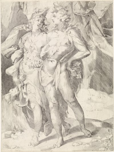 セレスとバッカス 作： Jan Harmensz. Muller