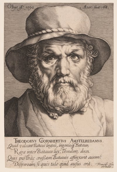 ディルク・フォルケッツクーンヘルト 作： Jan Harmensz. Muller