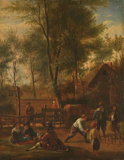 ボウラー 作： Jan Havicksz. Steen (copy after)
