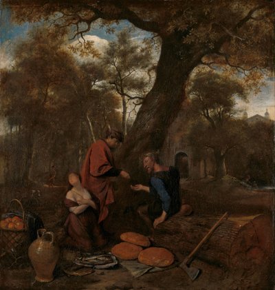 娘を売るエリシクソン 作： Jan Havicksz. Steen