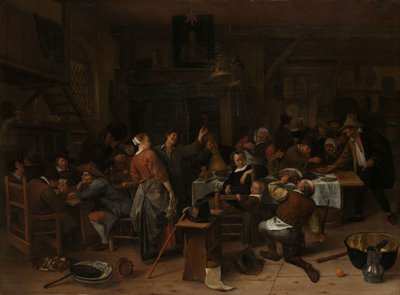 王子の日 王子の日: ウィリアム 3 世王子の誕生日を祝う 作： Jan Havicksz. Steen