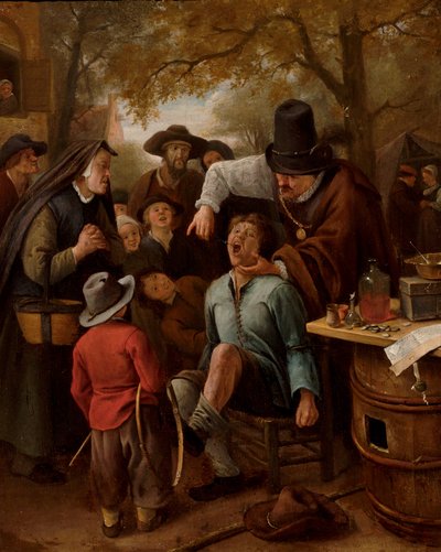 Tooth-Puller、1651 作： Jan Havicksz. Steen
