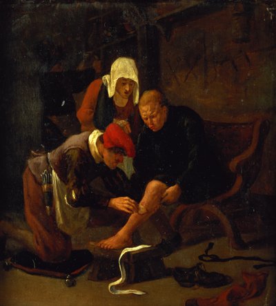 不明な画像 作： Jan Havicksz Steen