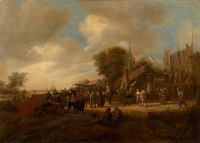 ビレッジフェアc。 1650-1 作： Jan Havicksz. Steen