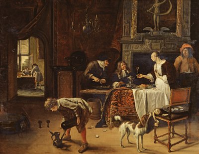 イージーカム、イージーゴー、1661 作： Jan Havickszoon Steen