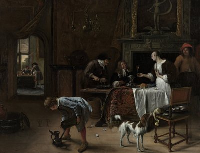 簡単に来る、簡単に行く、1661 作： Jan Havickszoon Steen