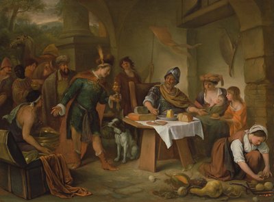 Manius Curius DentatusとSamnite Ambassador 作： Jan Havickszoon Steen