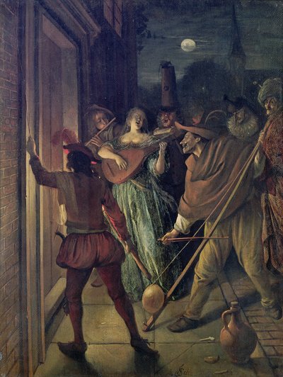 セレナーデ 作： Jan Havickszoon Steen