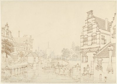 都市の運河 作： Jan Hendrik Verheijen