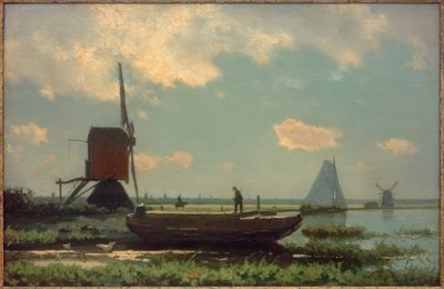Polderlandschaft 作： Jan Hendrik Weissenbruch