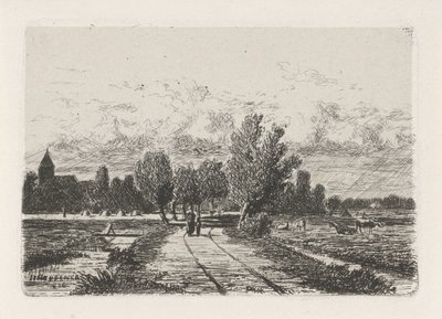 干拓地の風景 作： Jan Heppener