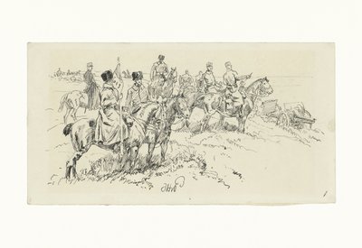 フィールドの砲兵 作： Jan Hoynck van Papendrecht