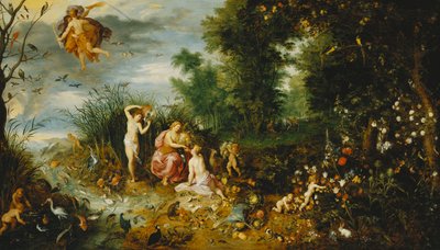 4つの要素 作： Jan II Brueghel