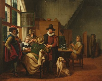 居酒屋のインテリア 作： Jan Josef the Elder Horemans