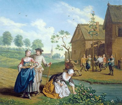 四季：春 作： Jan Josef the Elder Horemans