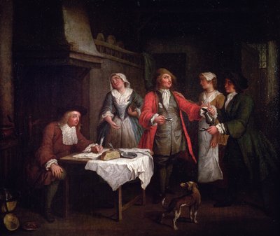 結婚契約 作： Jan Josef the Elder Horemans