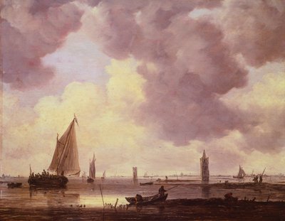 ボート 作： Jan Josephsz van Goyen