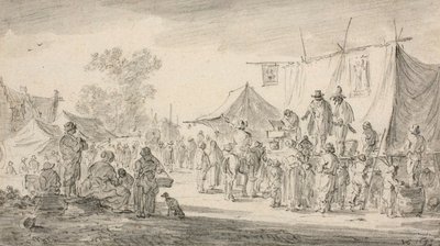 カントリーフェア、1653 作： Jan Josephsz van Goyen